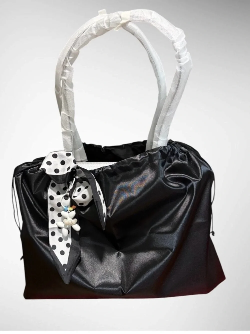 Kate Spade New York Gifting Tote KI965 Metallic Saffiano Lunar Light NWT